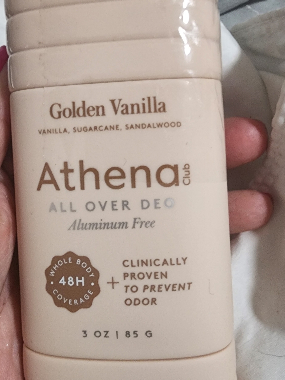 Athena Golden Vanilla Cream All-Over Deo